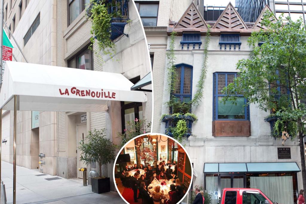 Exclusive | The historic building that housed beloved French restaurant La Grenouille is for sale for $14.3 million — here's what it will become