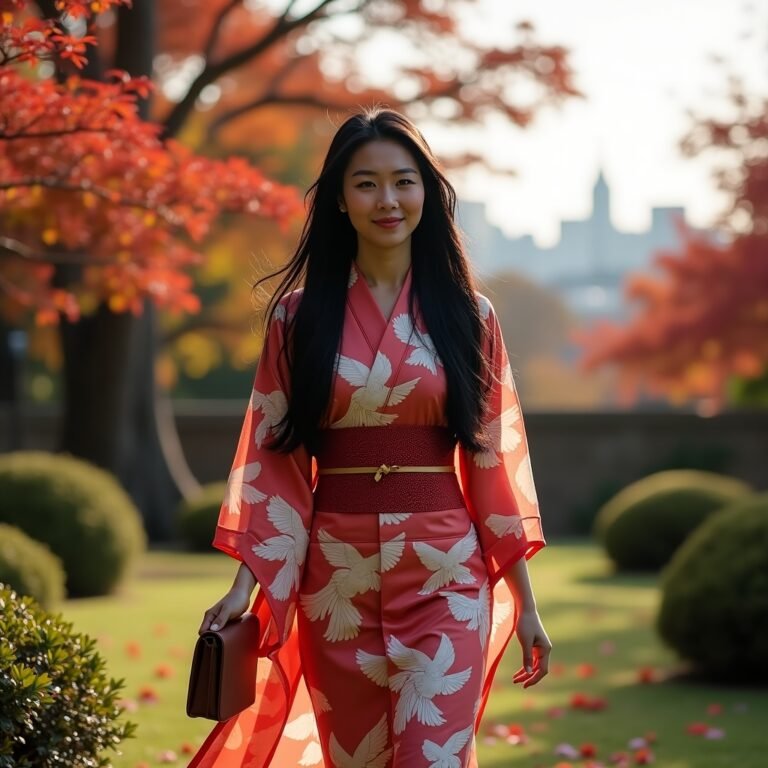 Flux_Dev_A_gorgeous_Japanese_woman_with_a_slim_figure_and_long_0