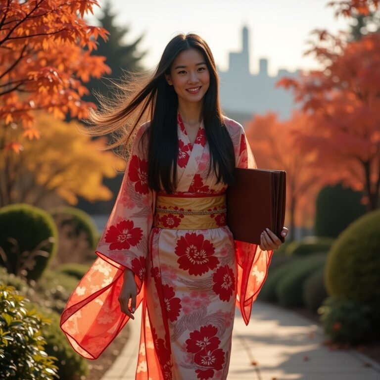 Flux_Dev_A_gorgeous_Japanese_woman_with_a_slim_figure_and_long_1