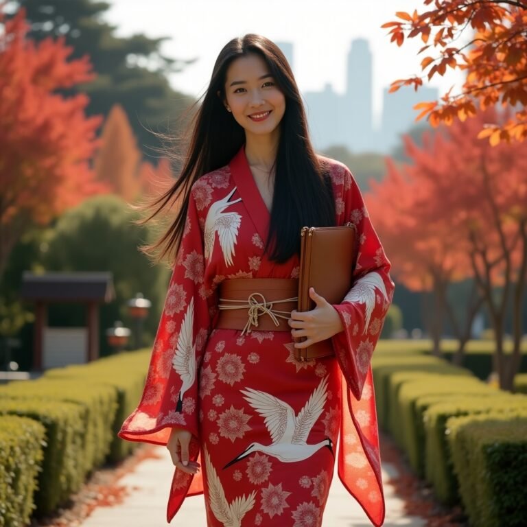 Flux_Dev_A_gorgeous_Japanese_woman_with_a_slim_figure_and_long_2