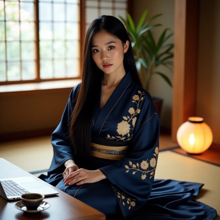 Flux_Dev_A_stunning_Japanese_woman_with_long_flowing_straight__5
