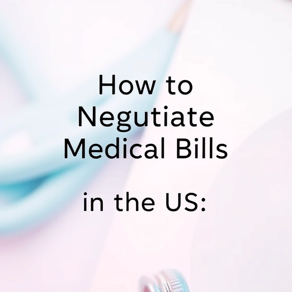 Conceitos visuais relacionados a How to Negotiate Medical Bills in the US