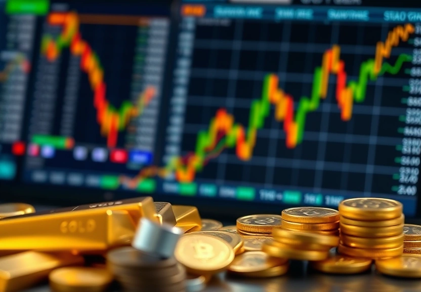 Representação visual: Gold vs Stocks: What’s Safer in a Recession?