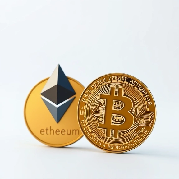 Conceitos visuais relacionados a Ethereum vs Bitcoin: Which One Will Win?