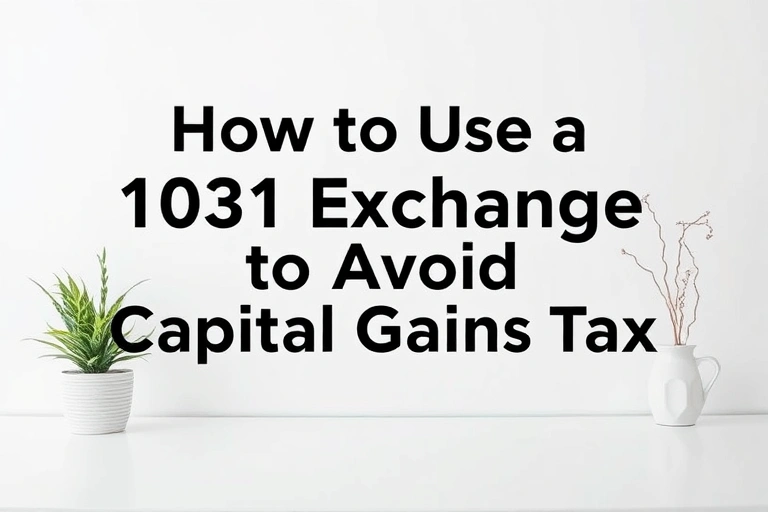 Conceitos visuais relacionados a How to Use a 1031 Exchange to Avoid Capital Gains Tax
