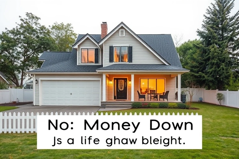 Conceitos visuais relacionados a Buying a House with No Money Down: Is It Possible?