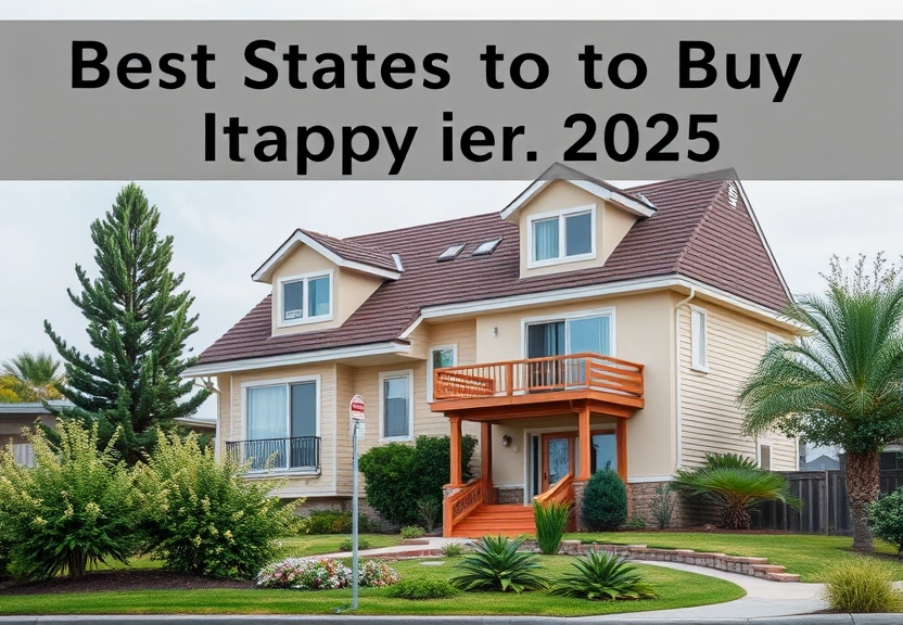 Representação visual: Best States to Buy Rental Property in 2025