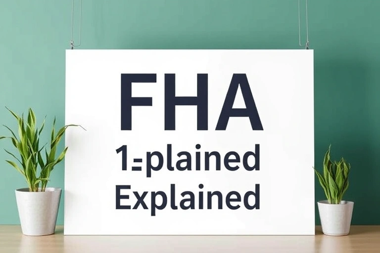 Conceitos visuais relacionados a FHA Loans Explained: What First-Time Buyers Need to Know