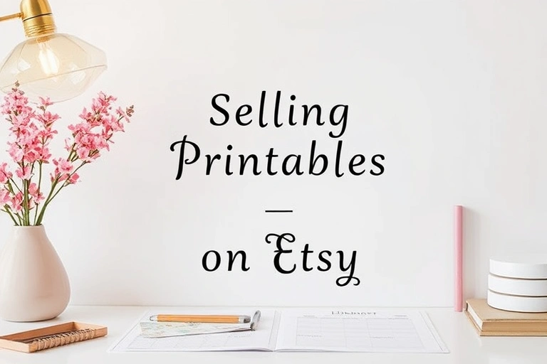 Conceitos visuais relacionados a Selling Printables and Digital Planners on Etsy