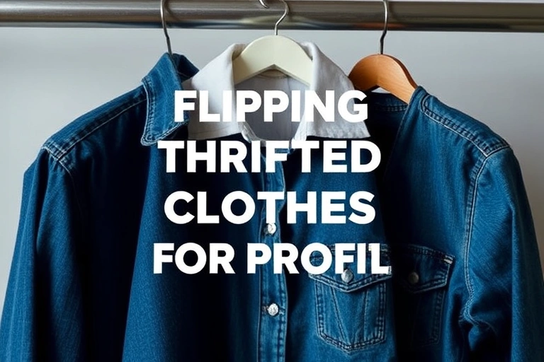 Conceitos visuais relacionados a Flipping Thrifted Clothes for Profit