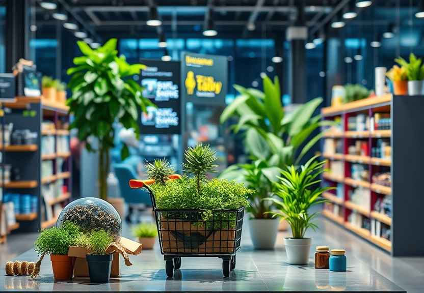 Representação visual: The Surge of Sustainable Marketing: Brands Leading the Way in Eco-Conscious Strategies in 2025